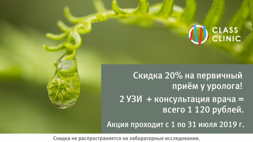 Консультация уролога-андролога и два УЗИ со скидкой 20% — за 1120 рублей - Новости Калининграда