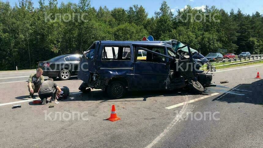 В аварии под Гвардейском пострадало пять детей, один находится в крайне тяжёлом состоянии - Новости Калининграда | Фото: пресс-служба регионального УМВД