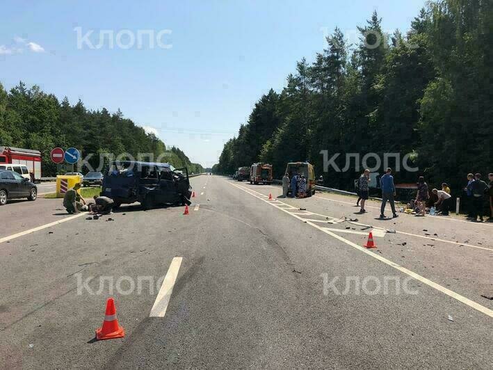 В Гвардейском районе столкнулись бензовоз и микроавтобус, пострадали дети (видео, обновляется)  - Новости Калининграда | Фото: пресс-служба регионального УМВД