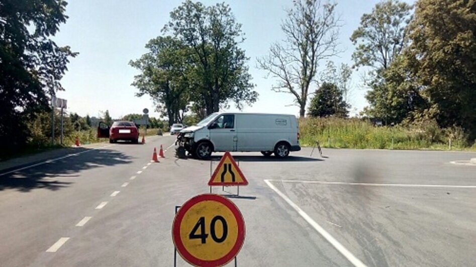 В полиции рассказали подробности тройного ДТП на светлогорской трассе (фото, обновлено) - Новости Калининграда | Фото: пресс-служба УМВД России по Калининградской области