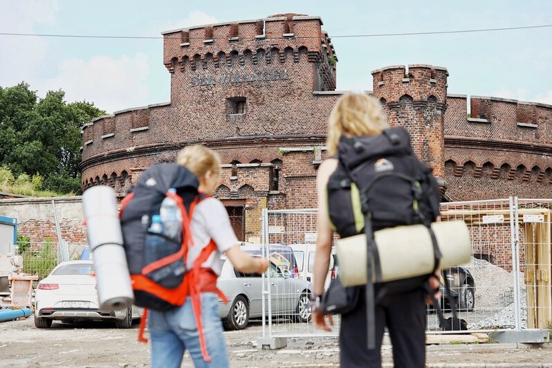 В парке за башней Врангеля планируют поставить фонари и сделать велодорожки - Новости Калининграда | Александр Подгорчук / &quot;Клопс&quot;