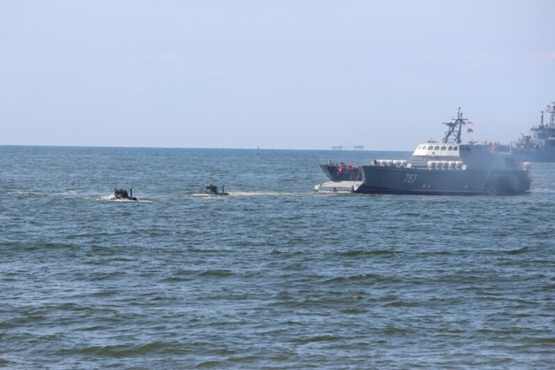 На полигоне Хмелёвка прошли учения Балтфлота по высадке морского десанта (фото)   - Новости Калининграда | Фото: пресс-служба Балтфлота