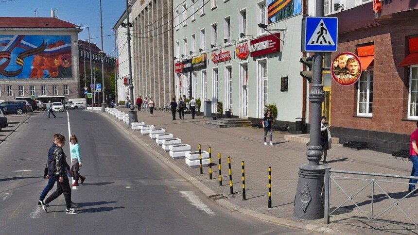 Во вторник из-за съёмок &quot;Морских дьяволов&quot; перекроют часть площади Победы - Новости Калининграда | Фото:  администрация Калининграда / Facebook