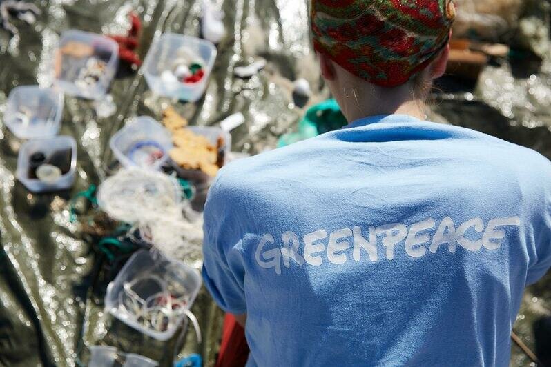 "Покрышки и упаковка со всего мира": Greenpeace оценил состояние пляжей на Куршской косе (фото) - Новости Калининграда | Фото: Дмитрий Нестеров / Greenpeace