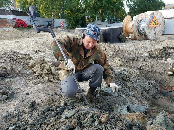 В Чкаловске нашли останки 13 бойцов Красной Армии, погибших в годы Великой Отечественной - Новости Калининграда | Фото предоставил Руслан Хисамов