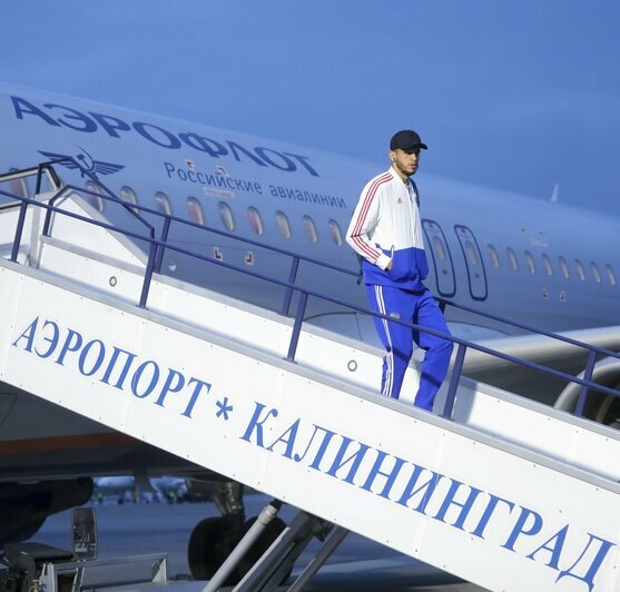 В Храброво сборную России по футболу встретили кадрами матча ЧМ-2018 против Испании (фото) - Новости Калининграда | Фото: официальная страница сборной России / Twitter