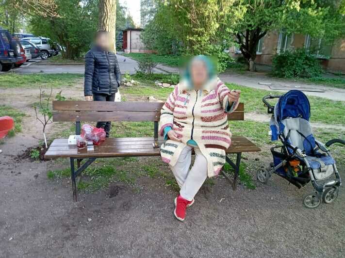 На ул. Дзержинского УК пригрозила закрыть детскую площадку, на которой играют дети из других домов - Новости Калининграда | Фото: очевидец