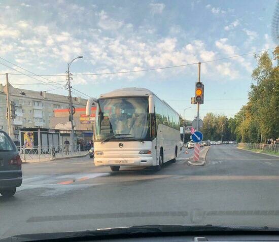 Окружная встала в четырёхкилометровой пробке - Новости Калининграда | Фото: очевидец