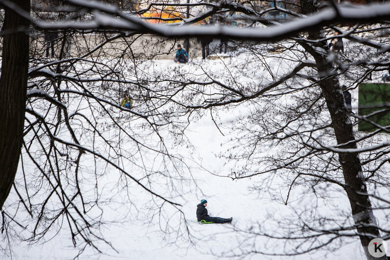 В Центральном парке впервые за пять лет открыли горку (фоторепортаж) - Новости Калининграда | Александр Подгорчук / &quot;Клопс&quot;