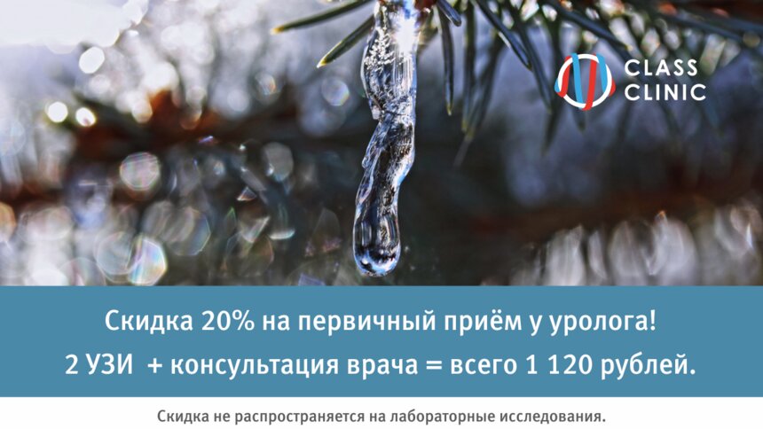 Два УЗИ и консультация уролога-андролога со скидкой 20% — всего за 1120 рублей - Новости Калининграда