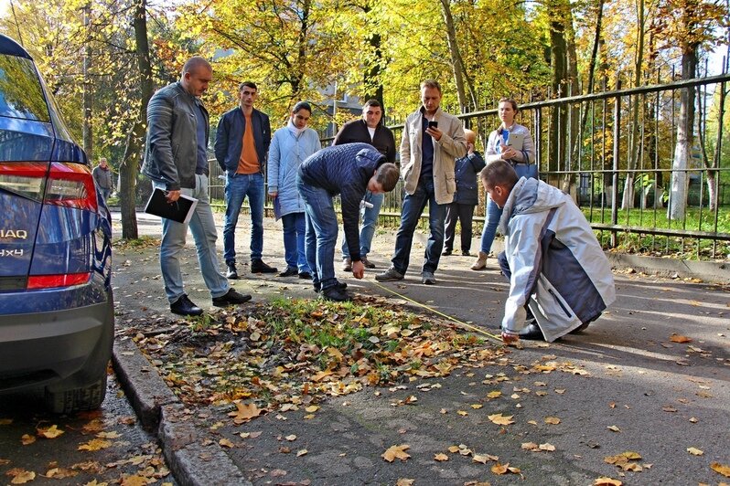 Как идёт ремонт тротуаров на ул. Комсомольской в Калининграде (фото) - Новости Калининграда | Фото: пресс-служба городской администрации