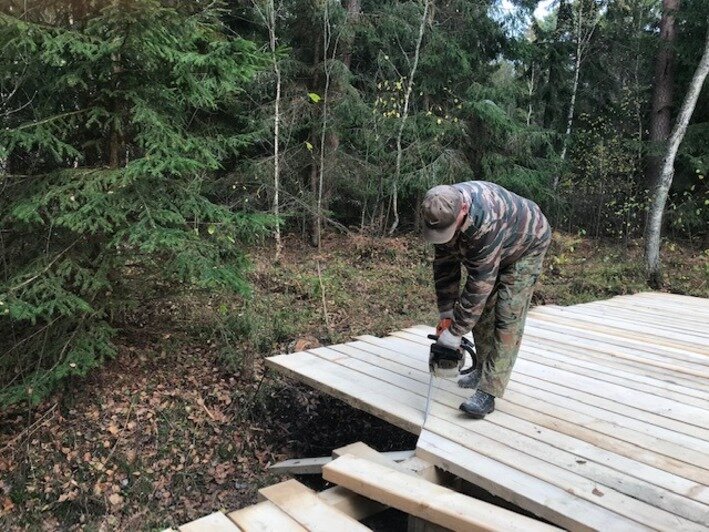 На Куршской косе тропу в Королевском бору продлили до поляны у залива (фото) - Новости Калининграда | Фото: национальный парк &quot;Куршская коса&quot; / Facebook