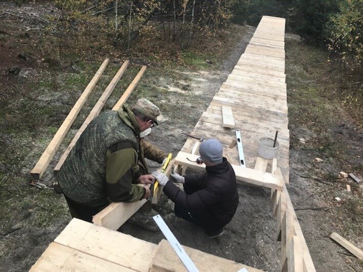 На Куршской косе тропу в Королевском бору продлили до поляны у залива (фото) - Новости Калининграда | Фото: национальный парк &quot;Куршская коса&quot; / Facebook