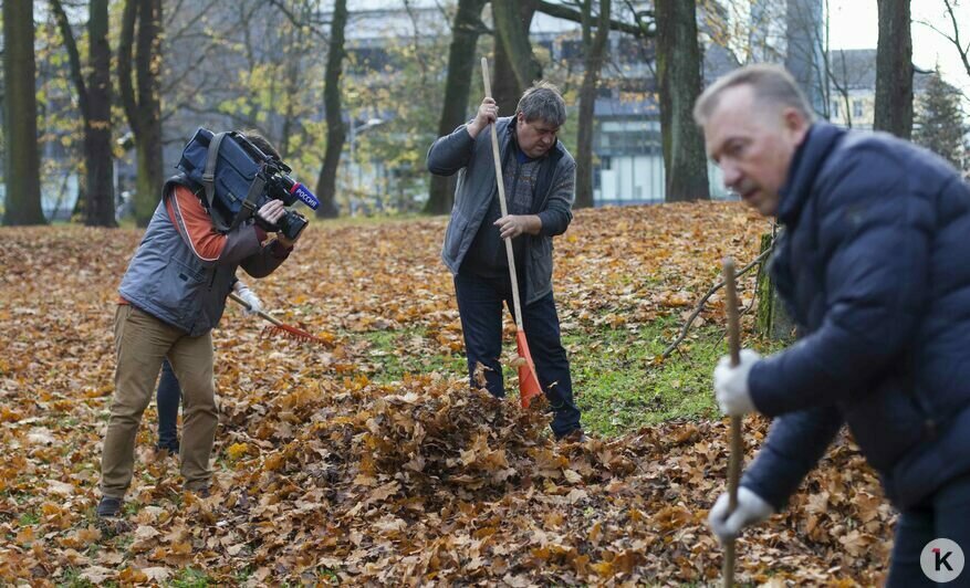 В Калининграде прошёл общегородской субботник (фоторепортаж) - Новости Калининграда | Фото: Виктор Буздин