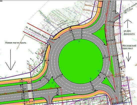 На бывшей ул. Горной появится ещё одна круговая развязка (схема) - Новости Калининграда | Фото: администрация Калининграда