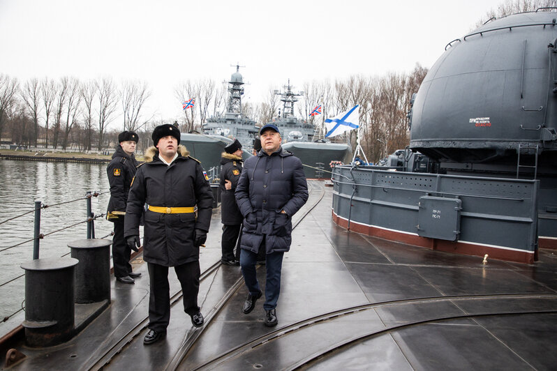 Ярошук взял шефство над кораблём "Настойчивый" (фоторепортаж) - Новости Калининграда | Фото: Александр Подгорчук / &quot;Клопс&quot;