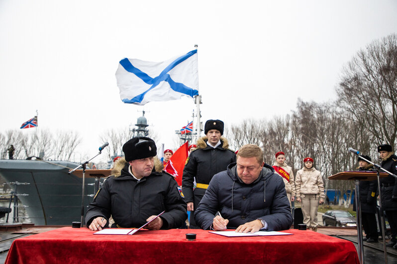 Ярошук взял шефство над кораблём "Настойчивый" (фоторепортаж) - Новости Калининграда | Фото: Александр Подгорчук / &quot;Клопс&quot;