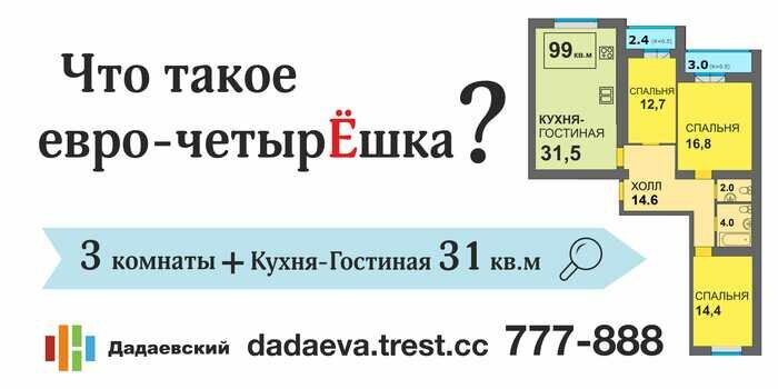 Жильё для большой семьи: в Калининграде предлагают квартиры необычной планировки - Новости Калининграда