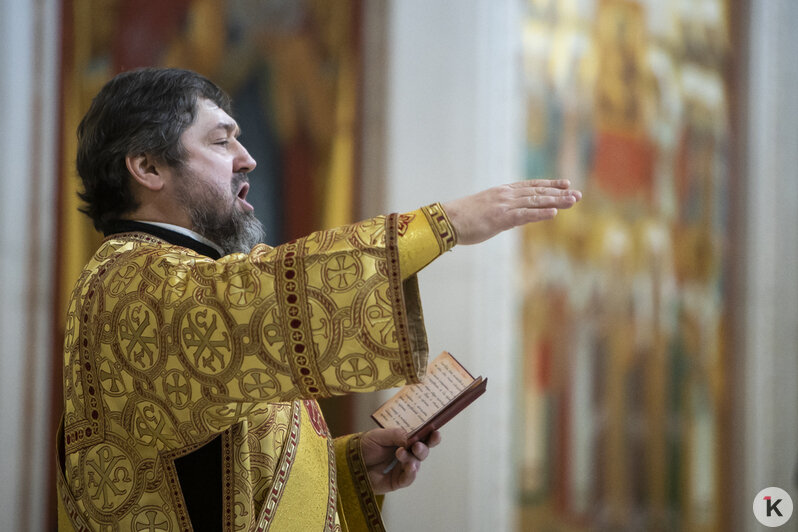 В Калининграде патриарх Кирилл возглавил литургию в соборе Христа Спасителя (фоторепортаж) - Новости Калининграда | Фото: Александр Подгорчук / &quot;Клопс&quot;