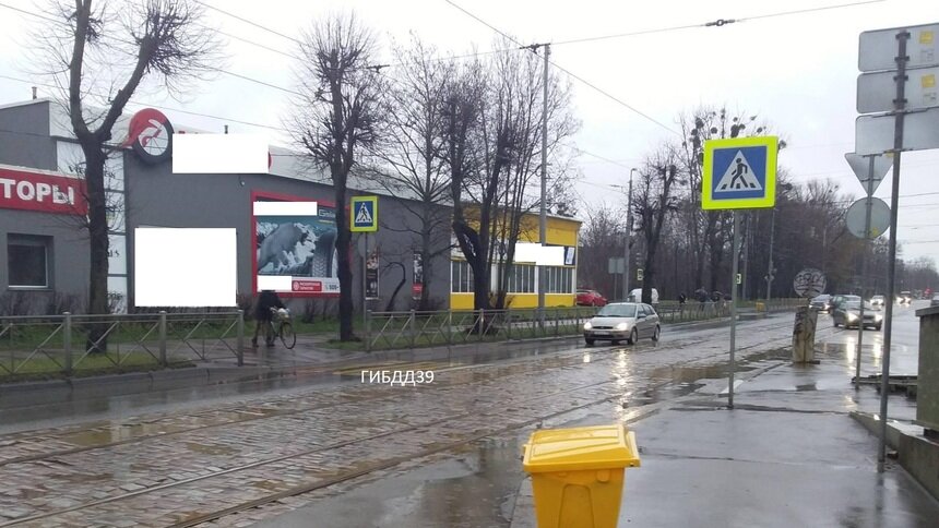 На Правой набережной на &quot;зебре&quot; сбили 57-летнего пешехода - Новости Калининграда | Фото: пресс-служба УМВД России по Калининградской области 