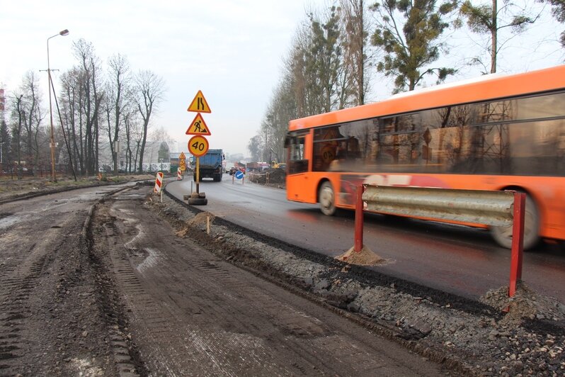 На ул. Гагарина открыли движение на первом заасфальтированном участке - Новости Калининграда | Фото: пресс-служба городской администрации