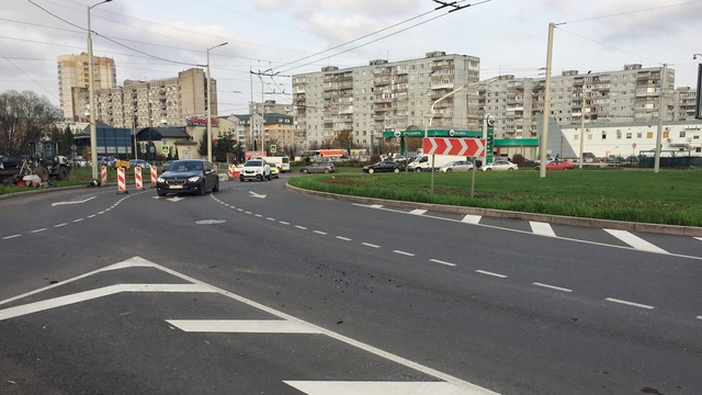 На трёх участках улицы Горького в Калининграде уложат шумовые полосы (адреса)  