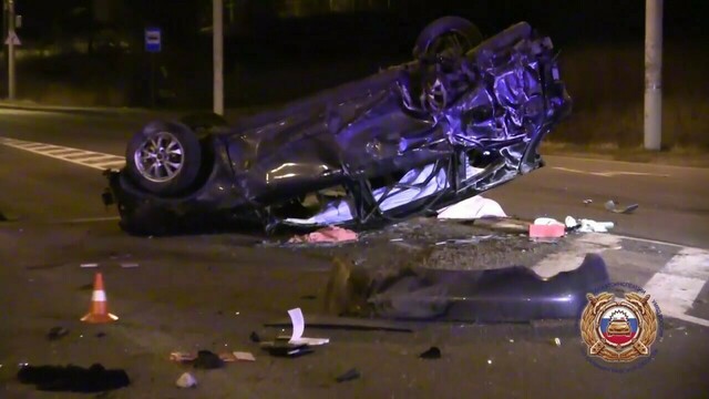 Видео с места смертельного ДТП на Южном обходе