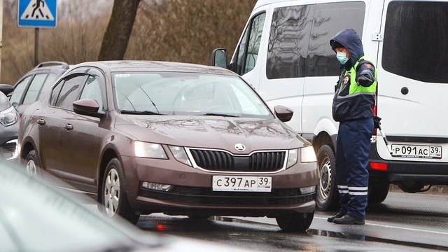 На въездах в Калининград ГИБДД с 16 апреля начнёт проверять у водителей и пассажиров справки с работы