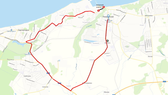 Проезд по части Пионерского перекрыли из-за строительства дороги к порту (схема объезда)