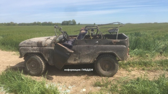 В Правдинском районе опрокинулся УАЗ с пьяным водителем, пострадал подросток