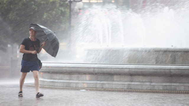В Калининграде синоптики прогнозируют грозу в середине дня