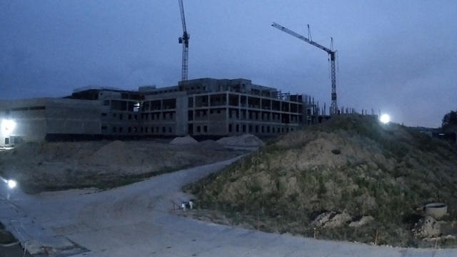 За строительством онкоцентра в Родниках теперь можно наблюдать онлайн круглосуточно  