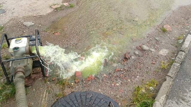 В Калининграде произошла авария на теплотрассе (видео)