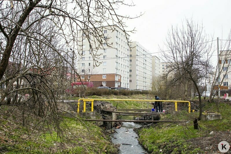 При строительстве дороги на ул. Дачной пришлось снести ещё один мост (фоторепортаж) - Новости Калининграда | Александр Подгорчук / &quot;Клопс&quot;