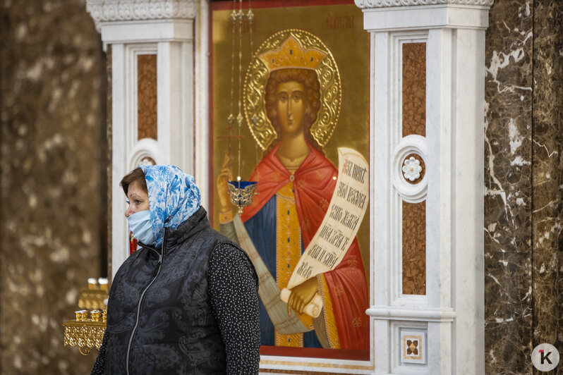 Икону Богородицы "Умиление" провезли по улицам Калининграда (фоторепортаж) - Новости Калининграда | Фото: Александр Подгорчук / &quot;Клопс&quot;