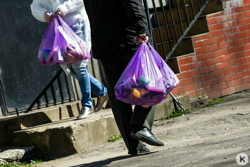 Гречка, яблоки, сгущёнка: школьникам региона начали выдавать сухпайки (фоторепортаж) - Новости Калининграда | Фото: Александр Подгорчук