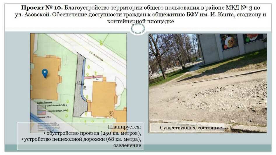 Какие предложенные калининградцами идеи благоустройства реализуют в городе (фото) - Новости Калининграда