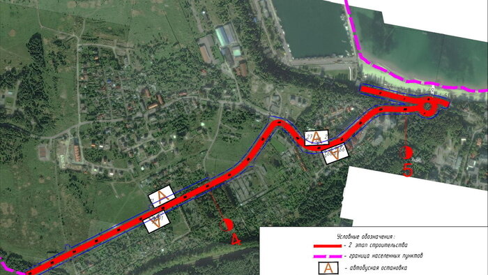 Дорога к порту, которого ещё нет: как идёт стройка новой трассы в Пионерском (фото) - Новости Калининграда | Скриншот проектной документации
