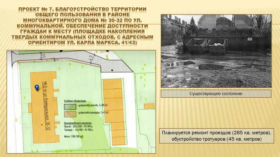 Какие предложенные калининградцами идеи благоустройства реализуют в городе (фото) - Новости Калининграда