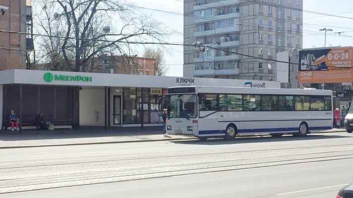 Сам себе контролёр: Калининградские автобусы в период самоизоляции ездят переполненные (фото) - Новости Калининграда | Автор: Александр Подгорчук / &quot;Клопс&quot;