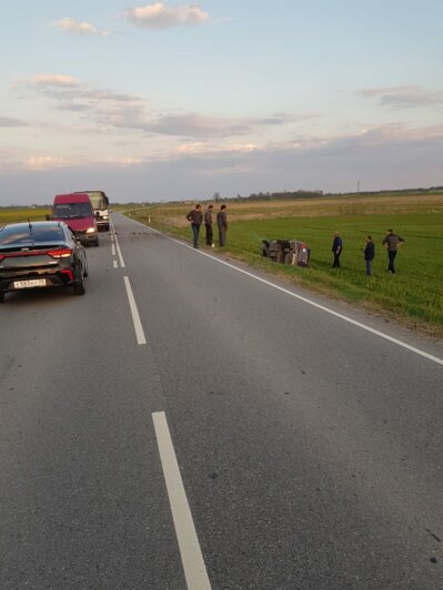 Под Правдинском в ДТП погиб 62-летний водитель Renault (фото, видео) - Новости Калининграда | Фото: очевидец