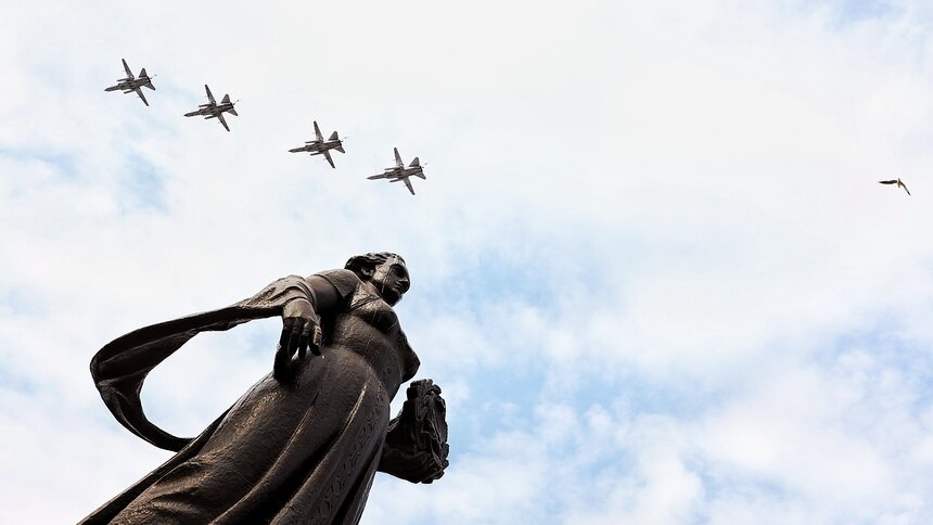 В Калининграде пройдёт вторая репетиция выступления военной авиации на Параде Победы - Новости Калининграда | Александр Подгорчук / &quot;Клопс&quot;