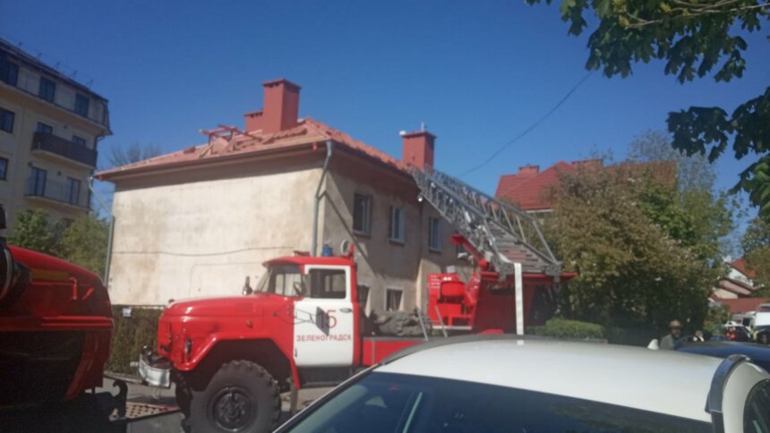 Во время пожара в зеленоградской квартире погиб пожилой хозяин - Новости Калининграда | Фото: очевидец