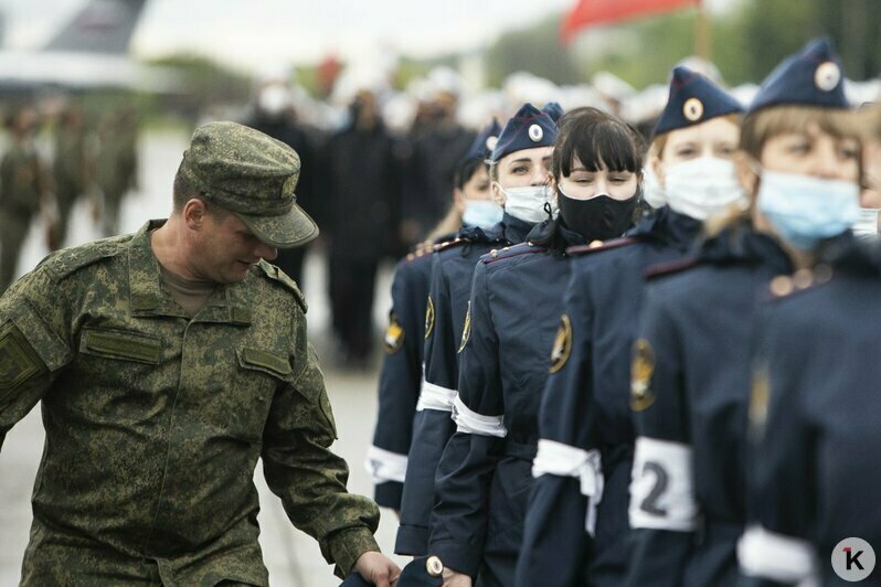 В Чкаловске прошла репетиция парада (фото)   - Новости Калининграда | Фото: Александр Подгорчук / &quot;Клопс&quot;