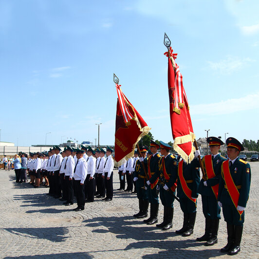 Под Нестеровом открыли памятник пограничникам, погибшим в июне 1941-го (фото) - Новости Калининграда | Фото: пресс-служба пограничного управления ФСБ России по Калининградской области