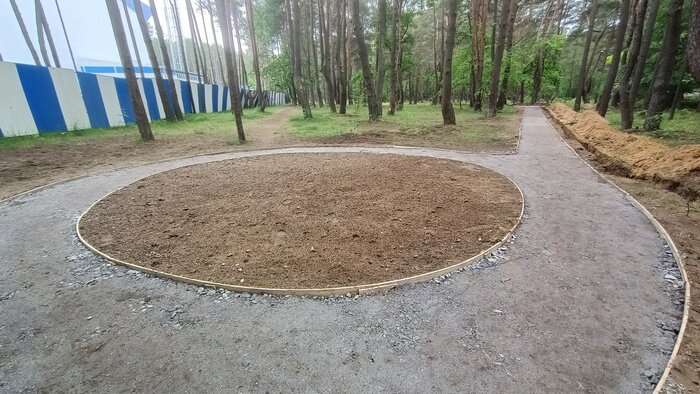 Велодорожки, зоны отдыха и аромат сосен: началось благоустройство парка вокруг &quot;АВТОТОР-Арены&quot; - Новости Калининграда