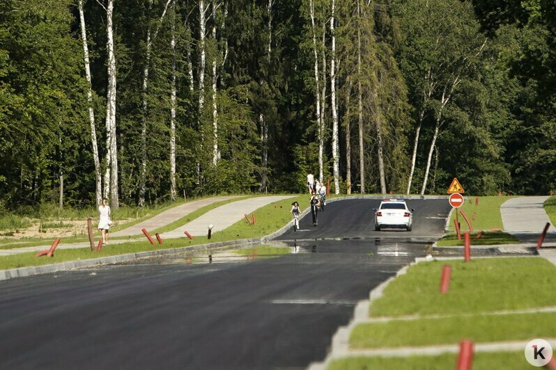 Дорога из Чкаловска на Сельму готовится к открытию (фоторепортаж) - Новости Калининграда | Фото: Александр Плодгорчук