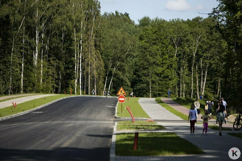 Дорога из Чкаловска на Сельму готовится к открытию (фоторепортаж) - Новости Калининграда | Фото: Александр Плодгорчук