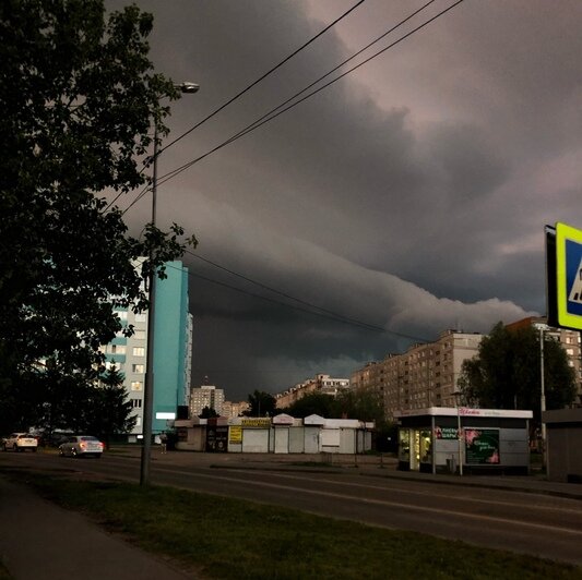 В Калининградской области в ночь на пятницу разбушевалась гроза (фото, видео) - Новости Калининграда | Фото: читатель &quot;Клопс&quot;