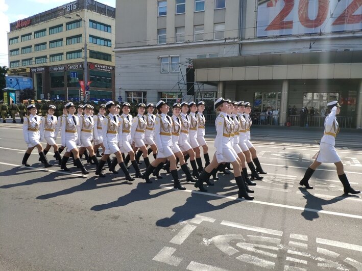 По центру Калининграда во время генеральной репетиции парада проехали 75 единиц техники (фото) - Новости Калининграда | Фото: пресс-служба ЗВО по Балтийскому флоту